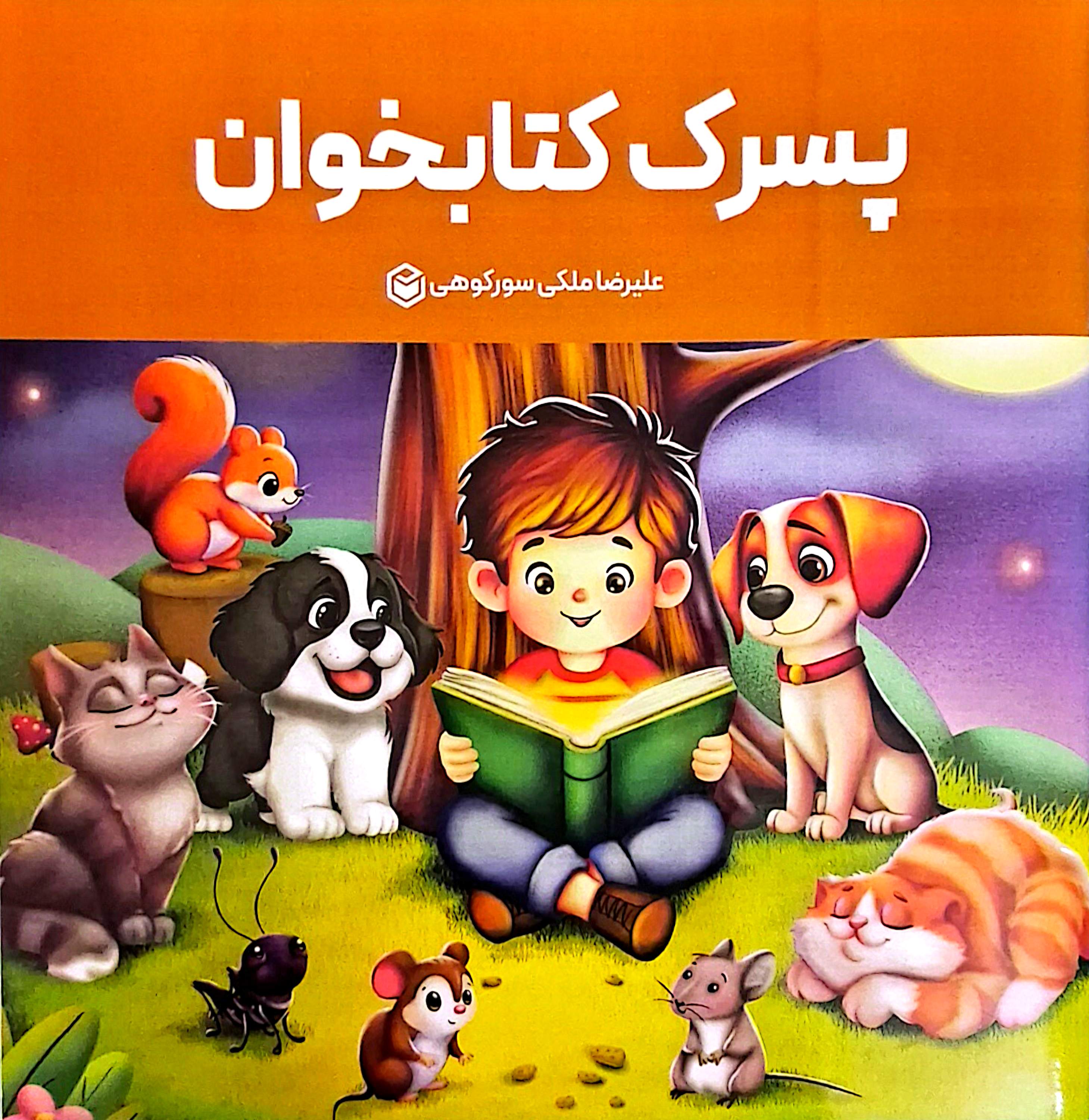 کتاب داستان پسرک کتابخوان با تصاویر زیبا انتشارات متخصصان تهران